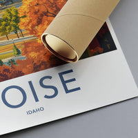 Boise Poster - Idaho Wall Art