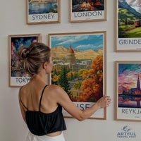 Boise Poster - Idaho Wall Art