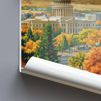 Boise Poster - Idaho Wall Art