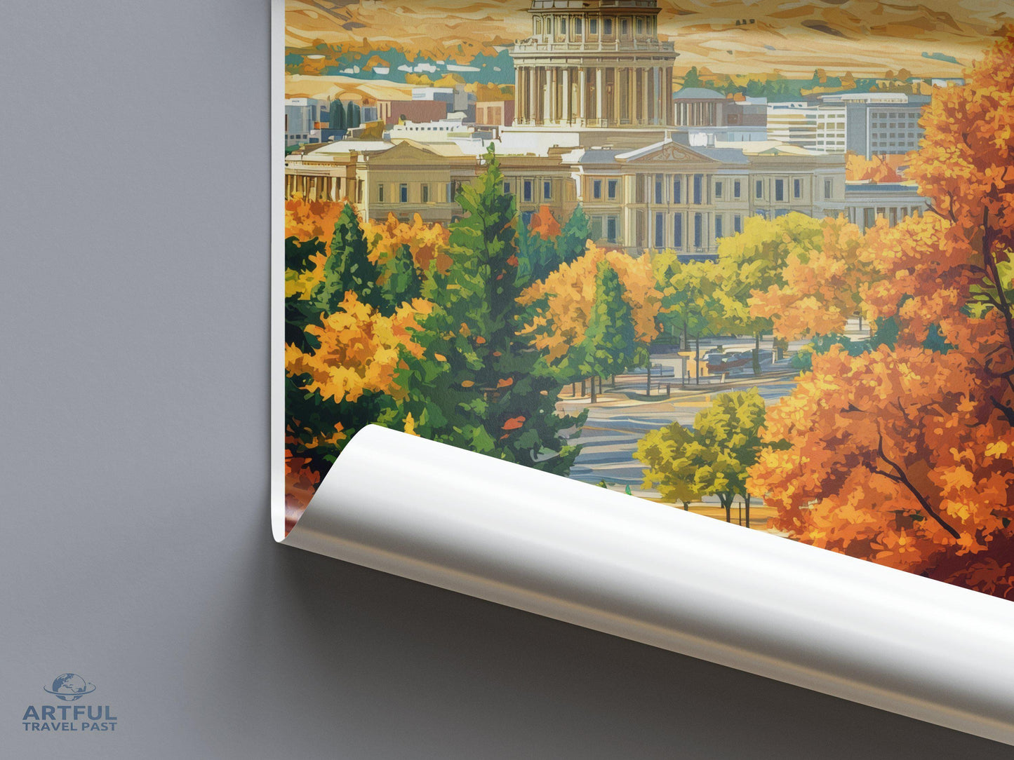 Boise Poster - Idaho Wall Art