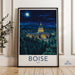 Boise Poster - Idaho Wall Art