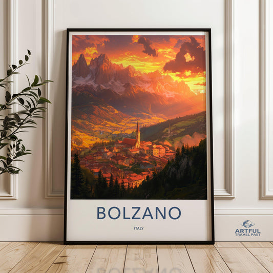 Bolzano Poster - Italy Wall Art