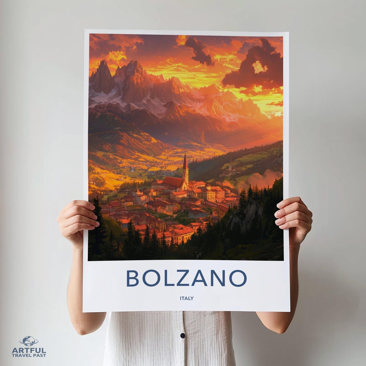 Bolzano Poster - Italy Wall Art