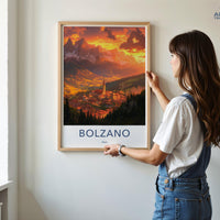 Bolzano Poster - Italy Wall Art