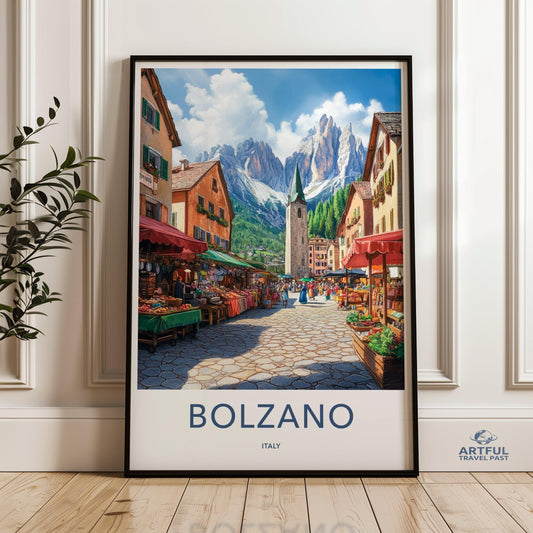 Bolzano Poster - Italy Wall Art