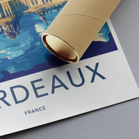 Bordeaux Poster - France Wall Art