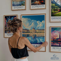 Bordeaux Poster - France Wall Art