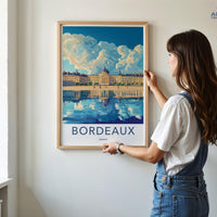 Bordeaux Poster - France Wall Art