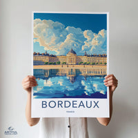Bordeaux Poster - France Wall Art