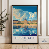 Bordeaux Poster - France Wall Art