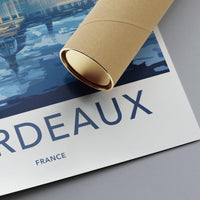 Bordeaux Poster - France Wall Art