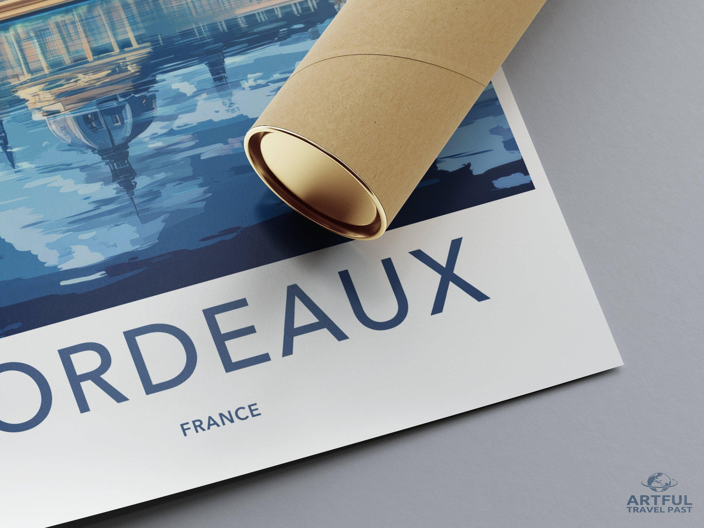Bordeaux Poster - France Wall Art