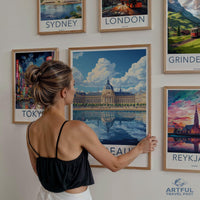 Bordeaux Poster - France Wall Art