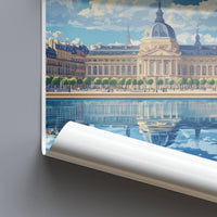 Bordeaux Poster - France Wall Art
