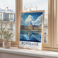 Bordeaux Poster - France Wall Art