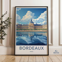 Bordeaux Poster - France Wall Art
