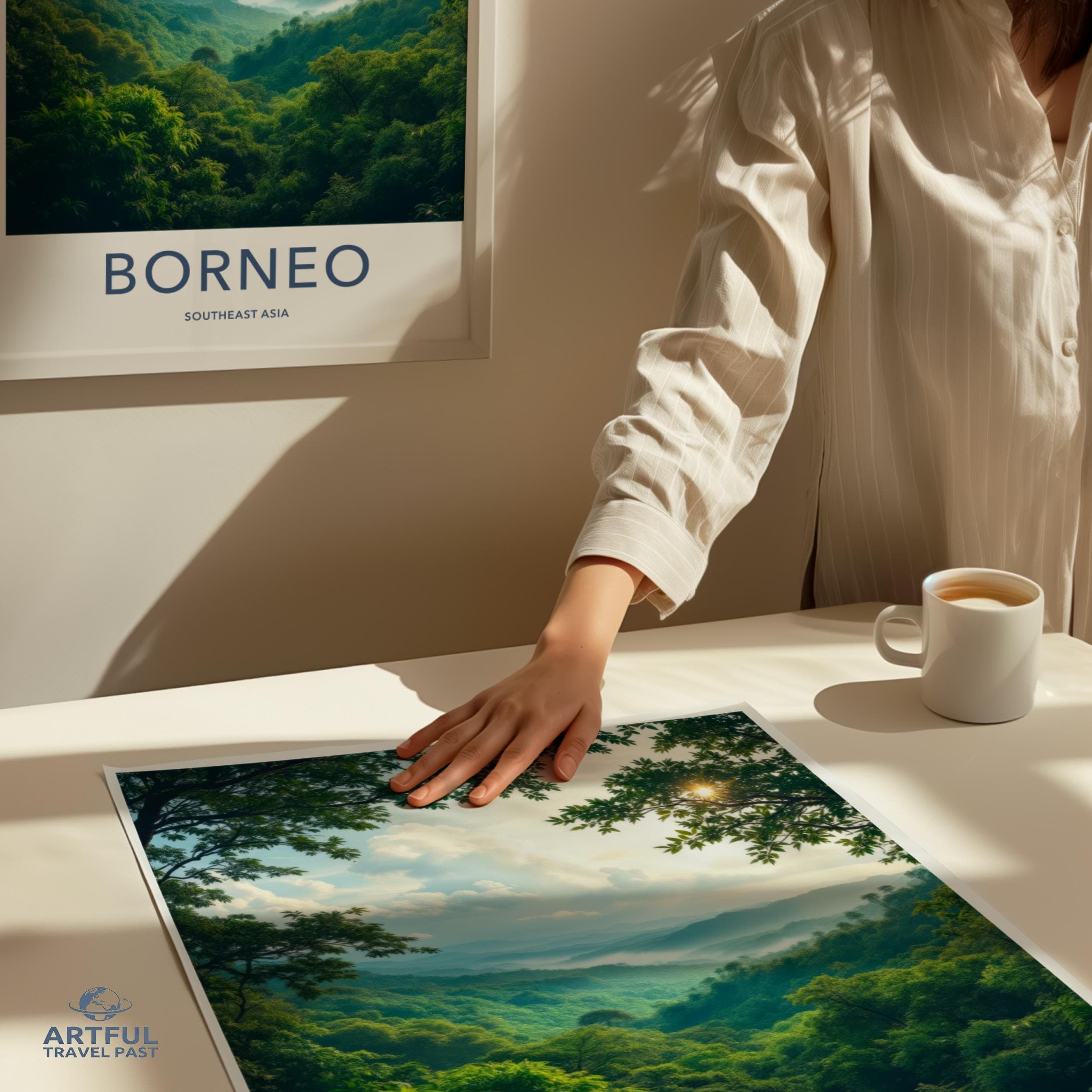 Borneo Poster - Malaysia Wall Art