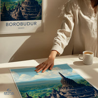 Borobudur Poster - Indonesia Wall Art