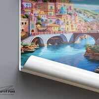 Bosa Poster - Italy Wall Art