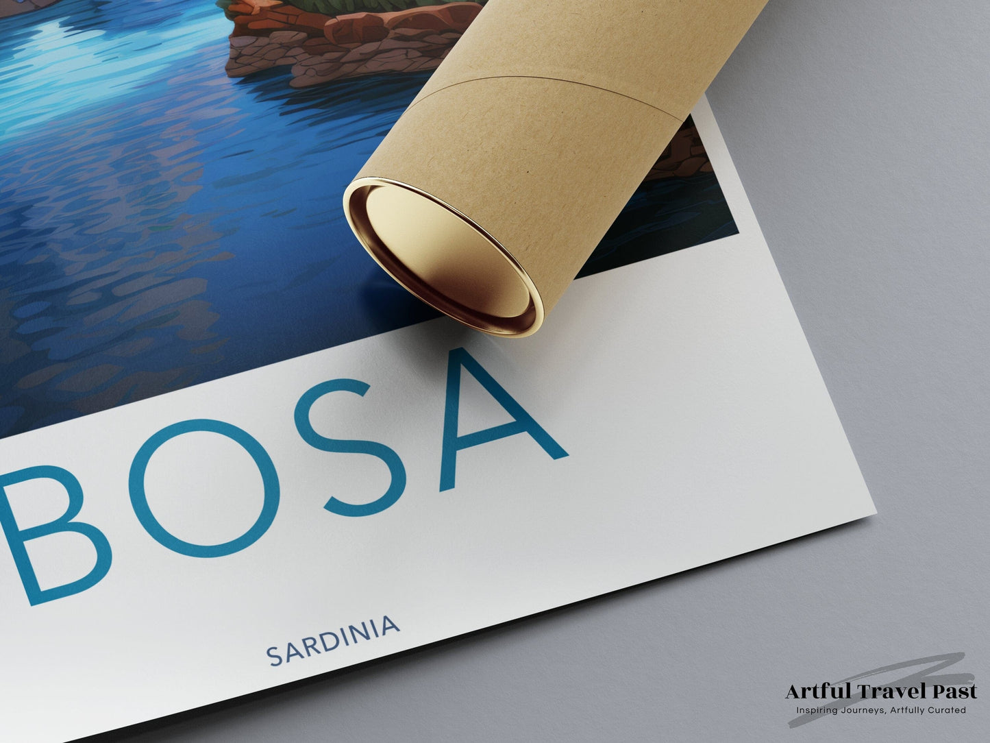 Bosa Poster - Italy Wall Art