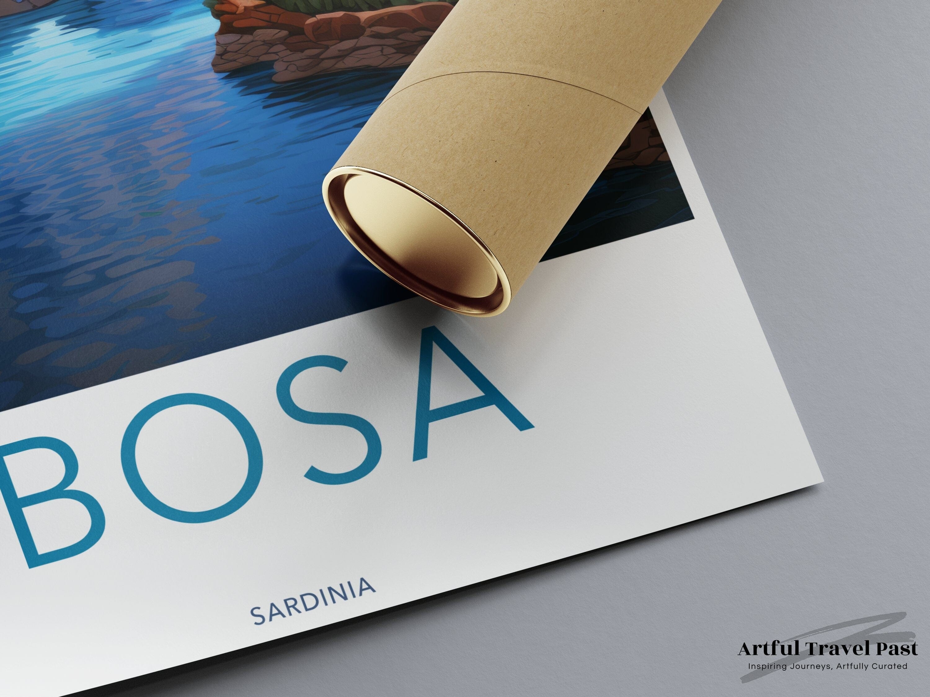 Bosa Poster - Italy Wall Art