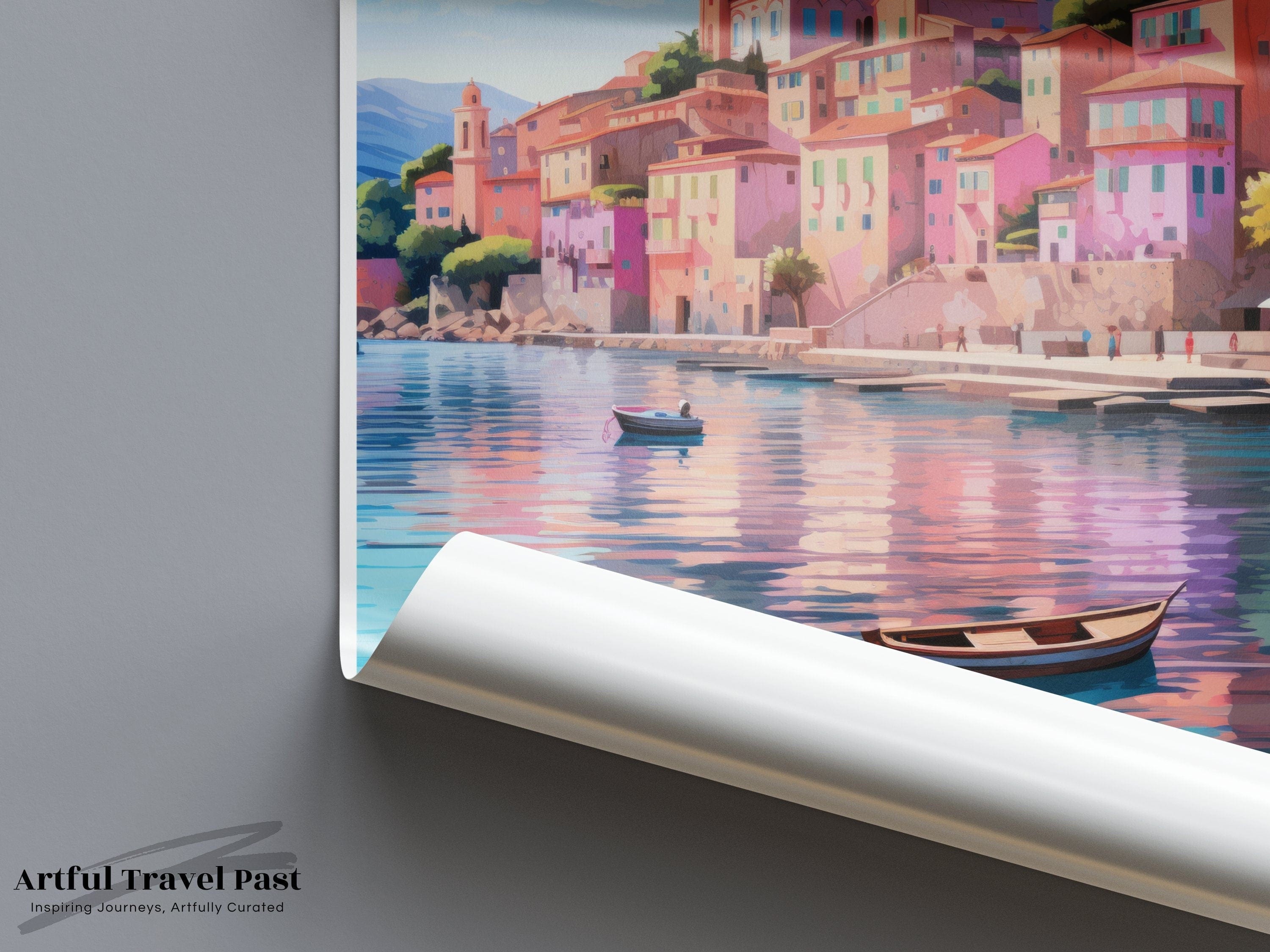 Bosa Poster - Sardinia Wall Art