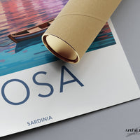 Bosa Poster - Sardinia Wall Art