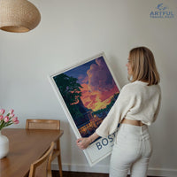Boston Poster - Massachusetts Wall Art