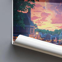 Boston Poster - Massachusetts Wall Art