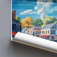 Boston Poster - Massachusetts Wall Art