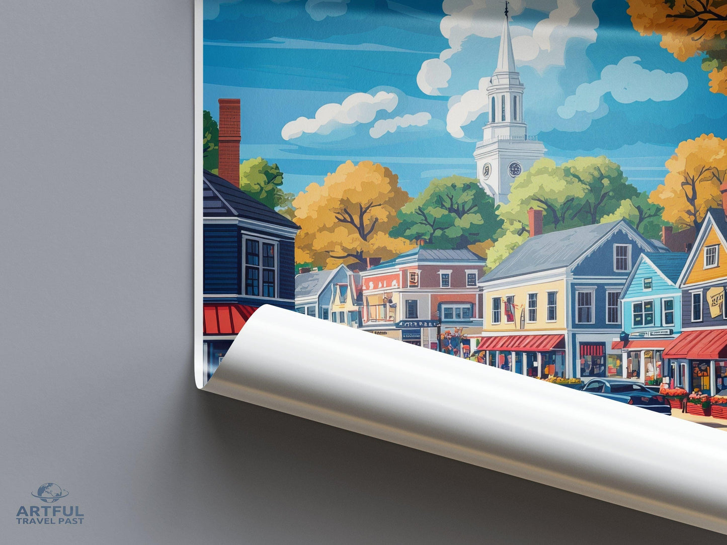 Boston Poster - Massachusetts Wall Art