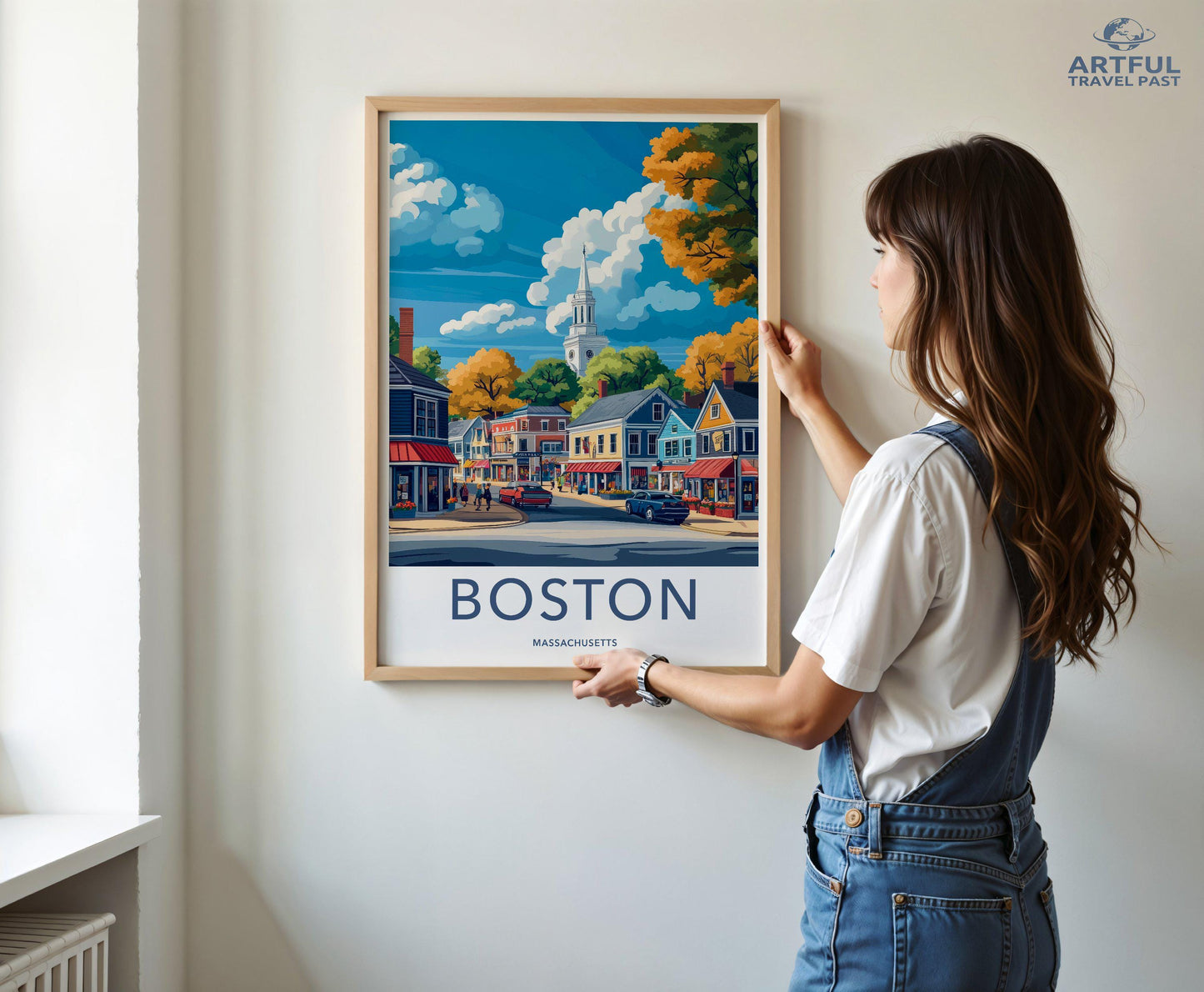 Boston Poster - Massachusetts Wall Art