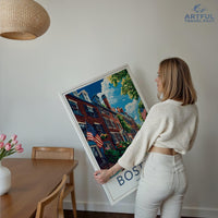 Boston Poster - Massachusetts Wall Art