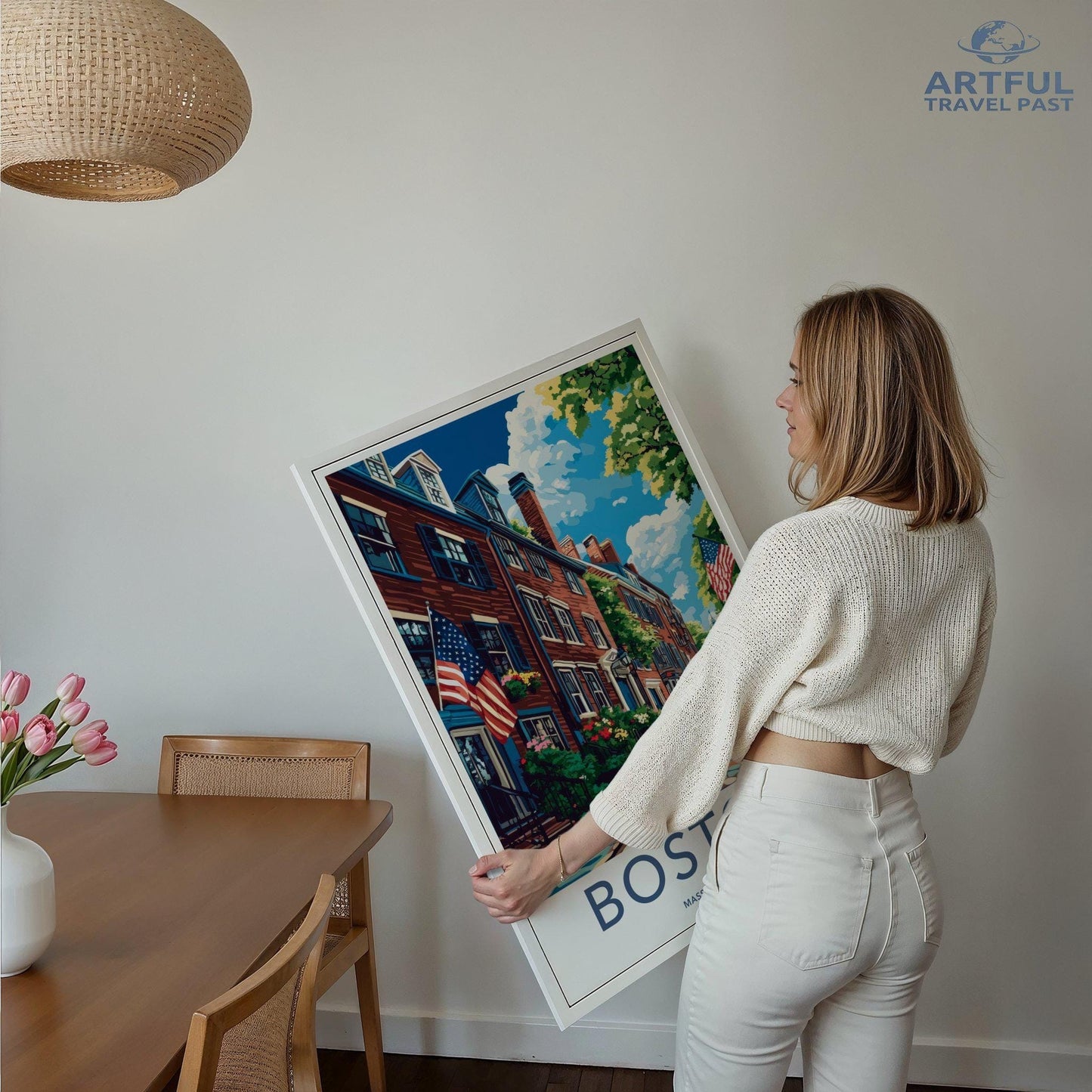 Boston Poster - Massachusetts Wall Art