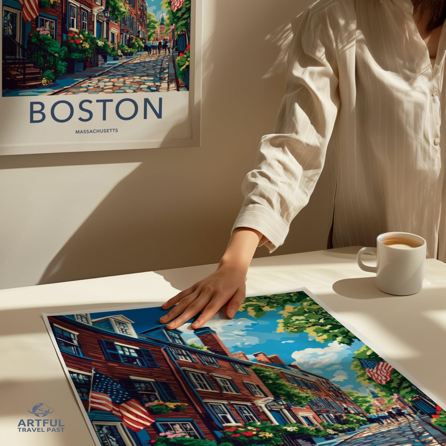 Boston Poster - Massachusetts Wall Art