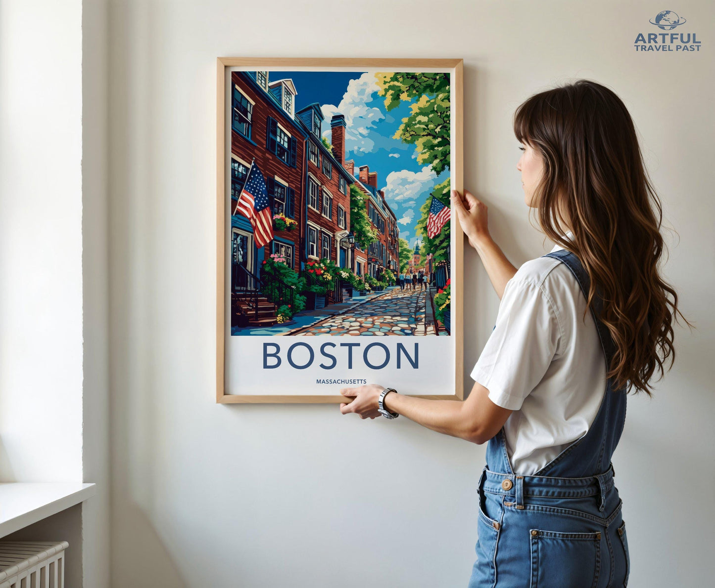 Boston Poster - Massachusetts Wall Art