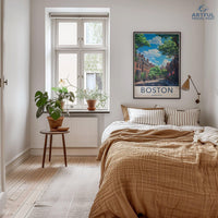 Boston Poster - Massachusetts Wall Art
