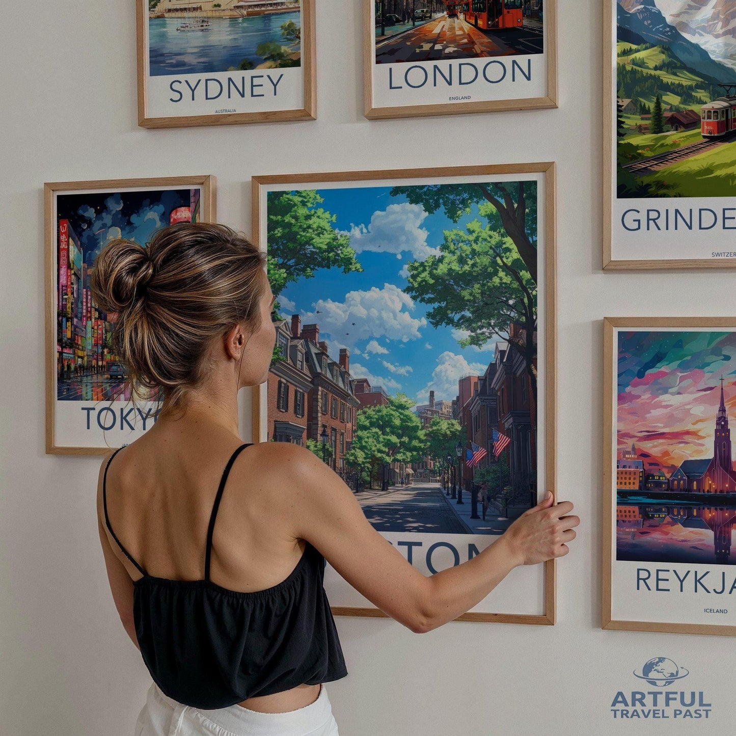 Boston Poster - Massachusetts Wall Art