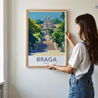 Braga Poster - Portugal Wall Art