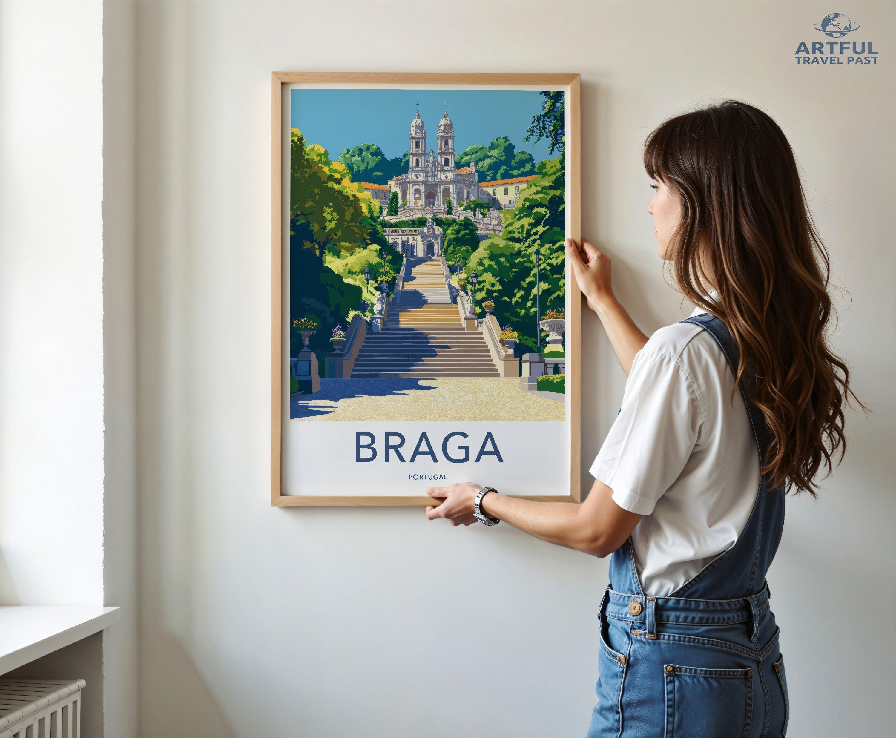 Braga Poster - Portugal Wall Art