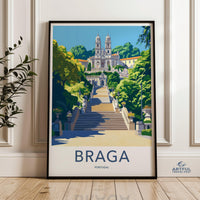 Braga Poster - Portugal Wall Art