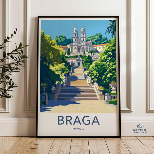 Braga Poster - Portugal Wall Art