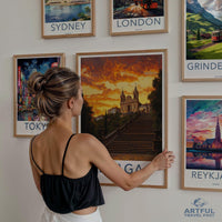 Braga Poster | Portugal Wall Art | Europe Decor