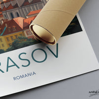 Brasov Poster - Romania Wall Art