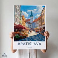 Bratislava Poster - Slovakia Wall Art