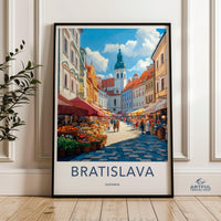 Bratislava Poster - Slovakia Wall Art