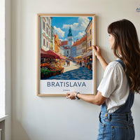 Bratislava Poster - Slovakia Wall Art