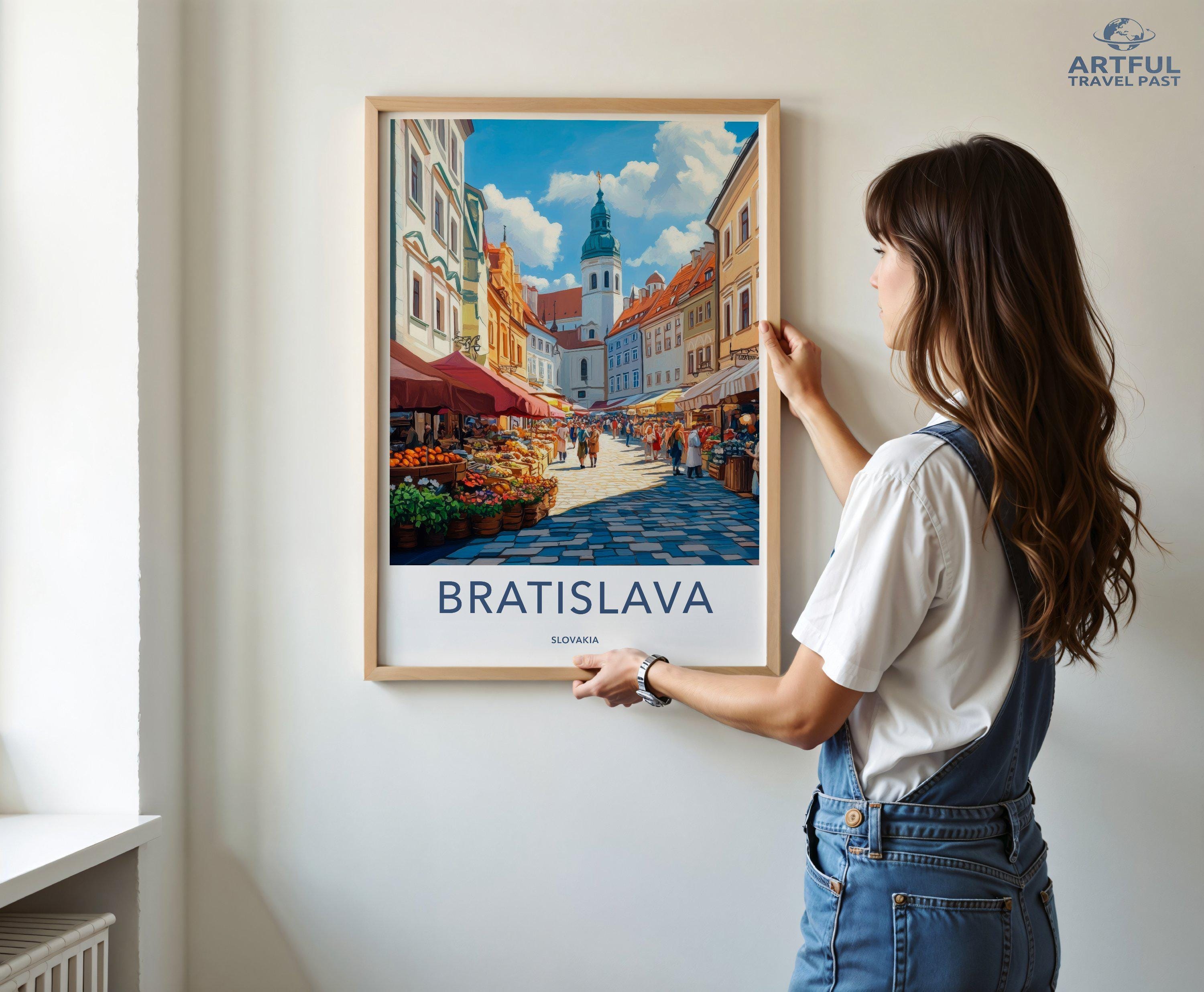 Bratislava Poster - Slovakia Wall Art