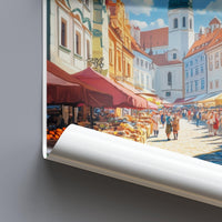 Bratislava Poster - Slovakia Wall Art