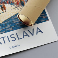 Bratislava Poster - Slovakia Wall Art
